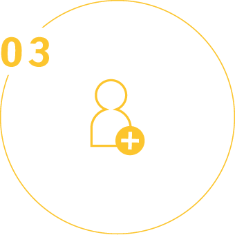 アカウント作成